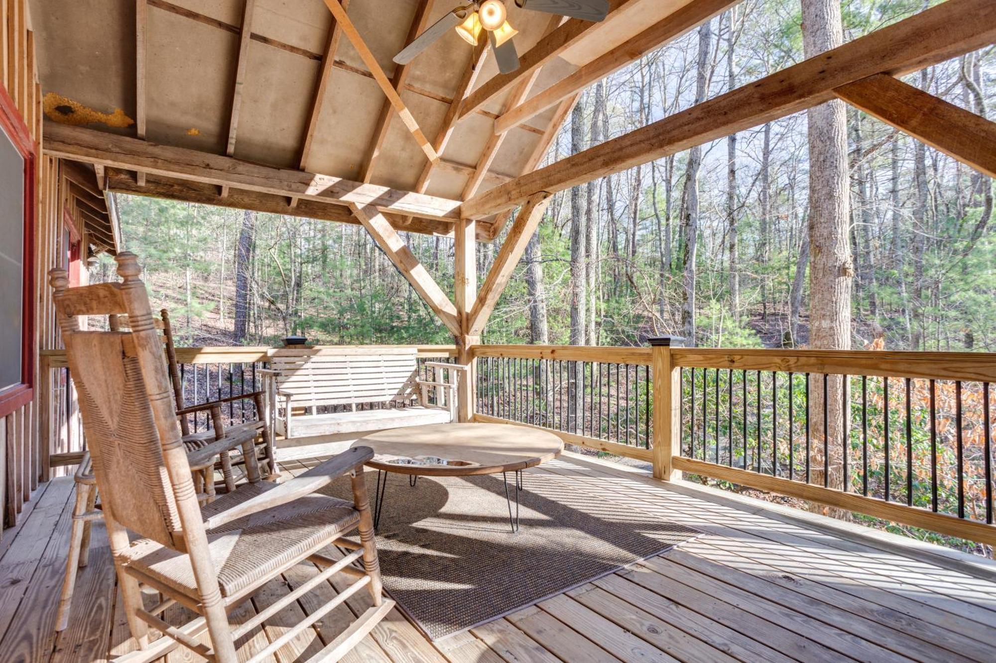 Jasper 7 Timbers Cabin On 10 Acres With A Creek! Bagian luar foto