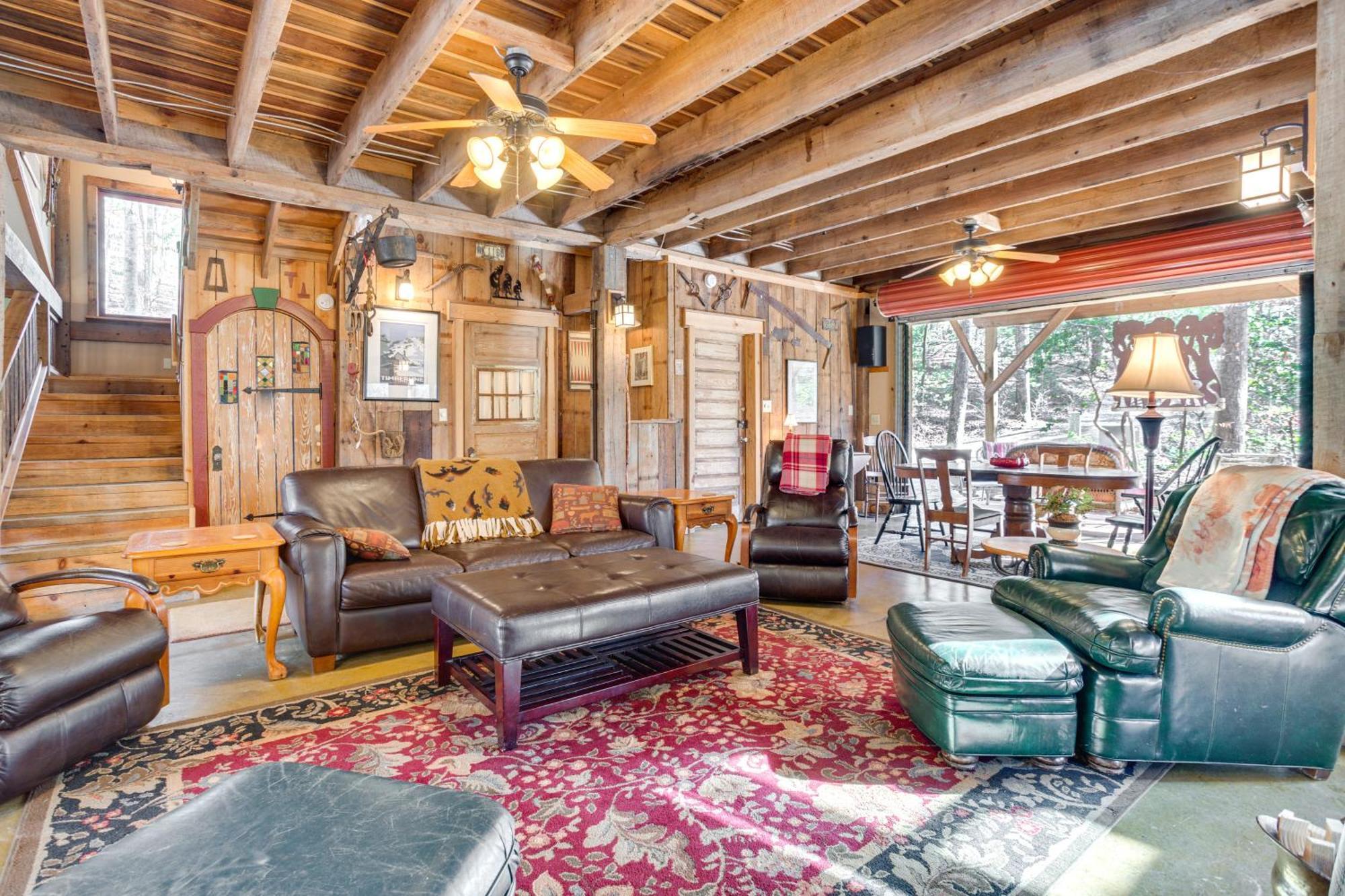 Jasper 7 Timbers Cabin On 10 Acres With A Creek! Bagian luar foto