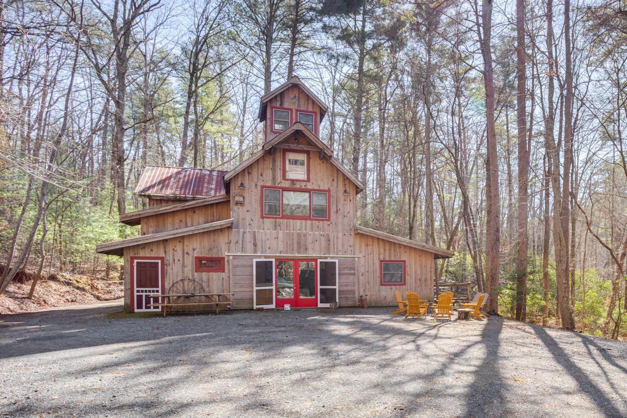 Jasper 7 Timbers Cabin On 10 Acres With A Creek! Bagian luar foto