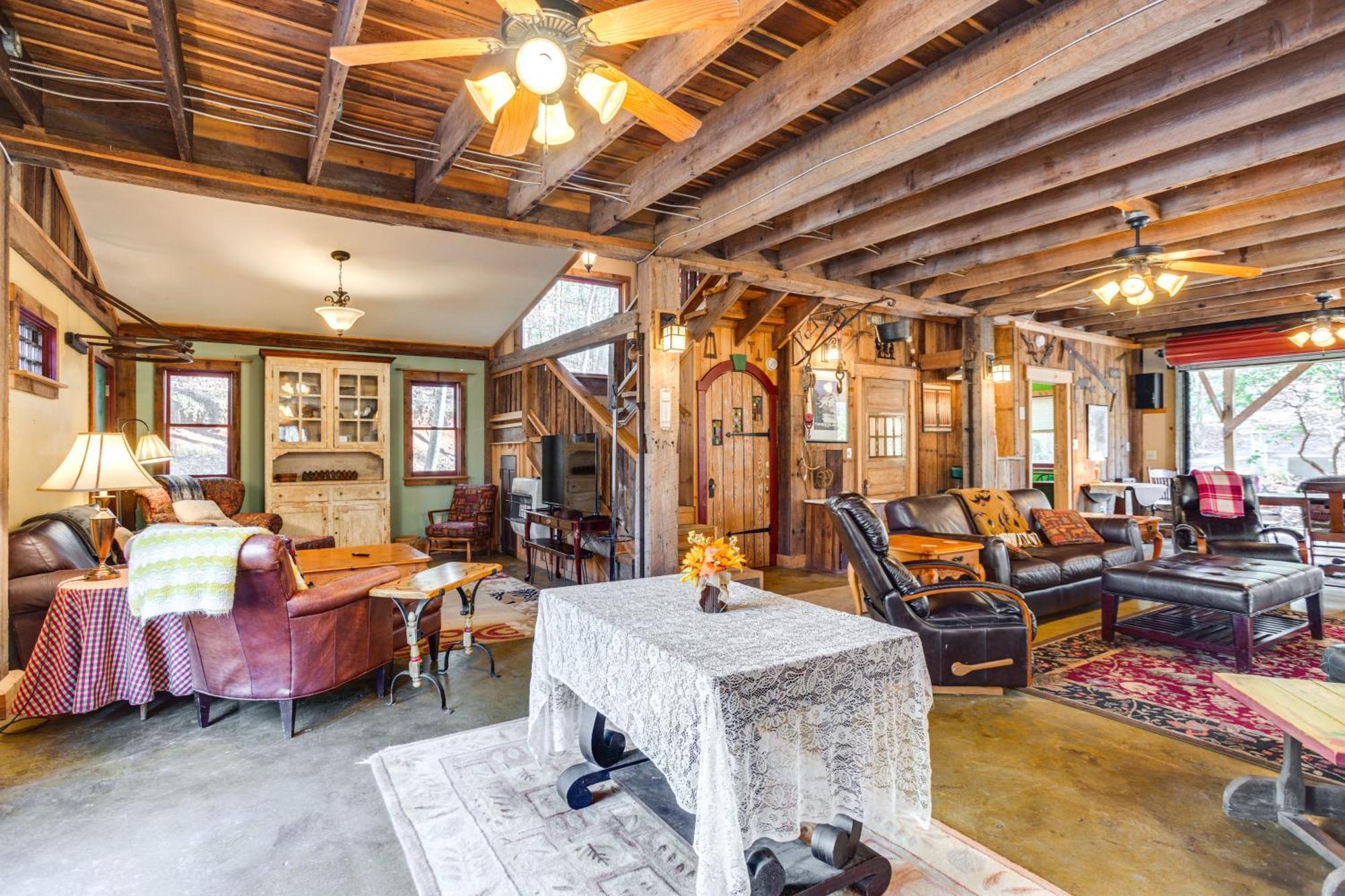 Jasper 7 Timbers Cabin On 10 Acres With A Creek! Bagian luar foto