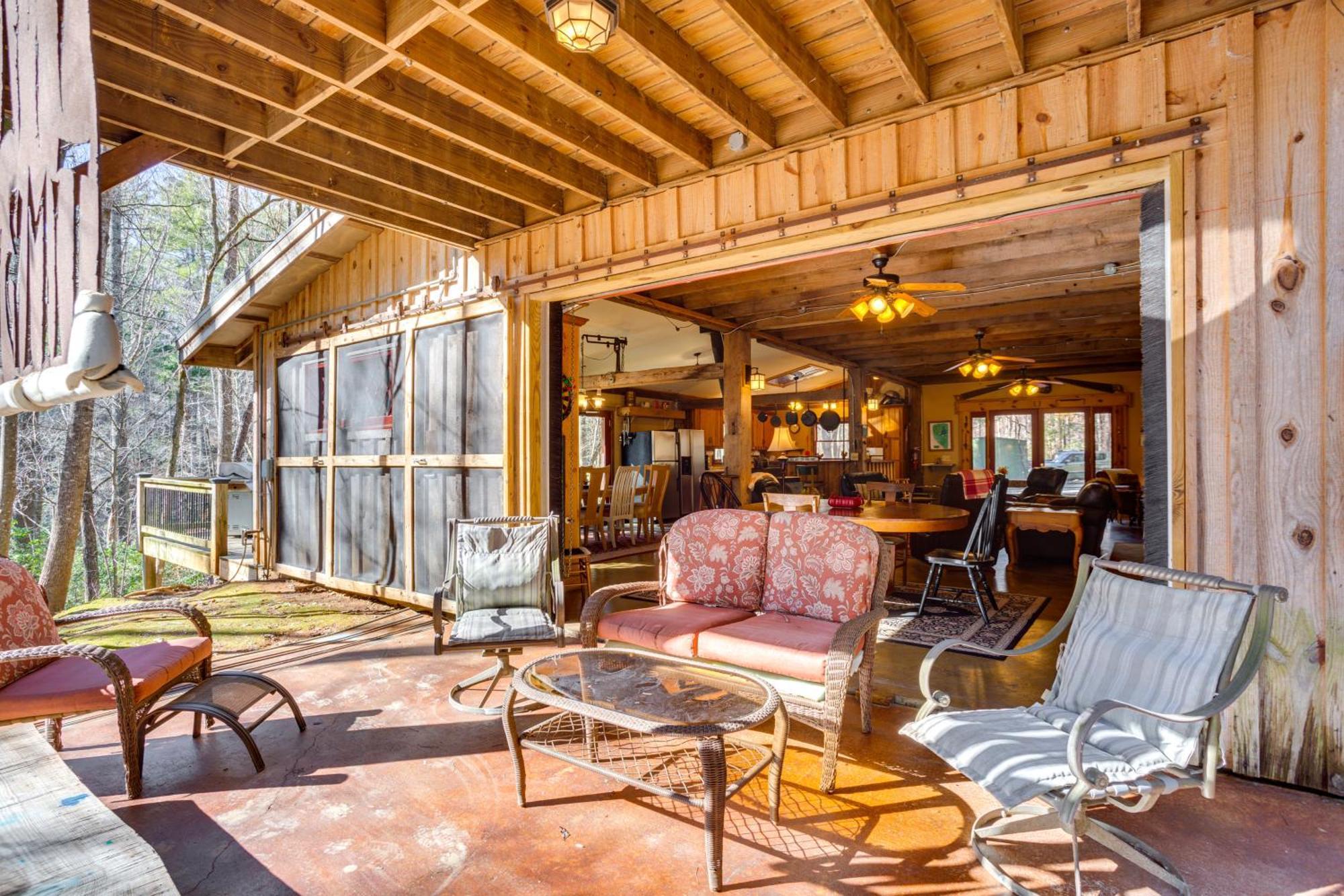 Jasper 7 Timbers Cabin On 10 Acres With A Creek! Bagian luar foto