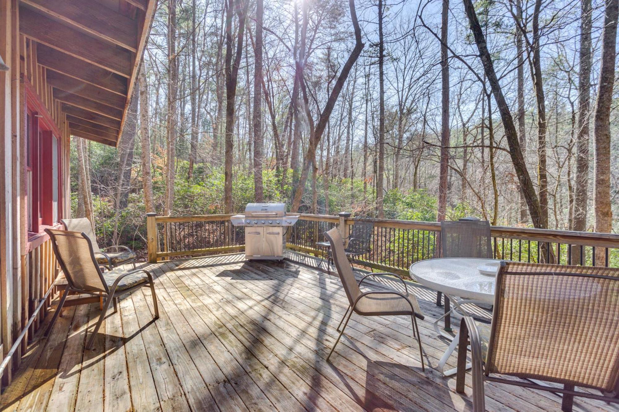 Jasper 7 Timbers Cabin On 10 Acres With A Creek! Bagian luar foto