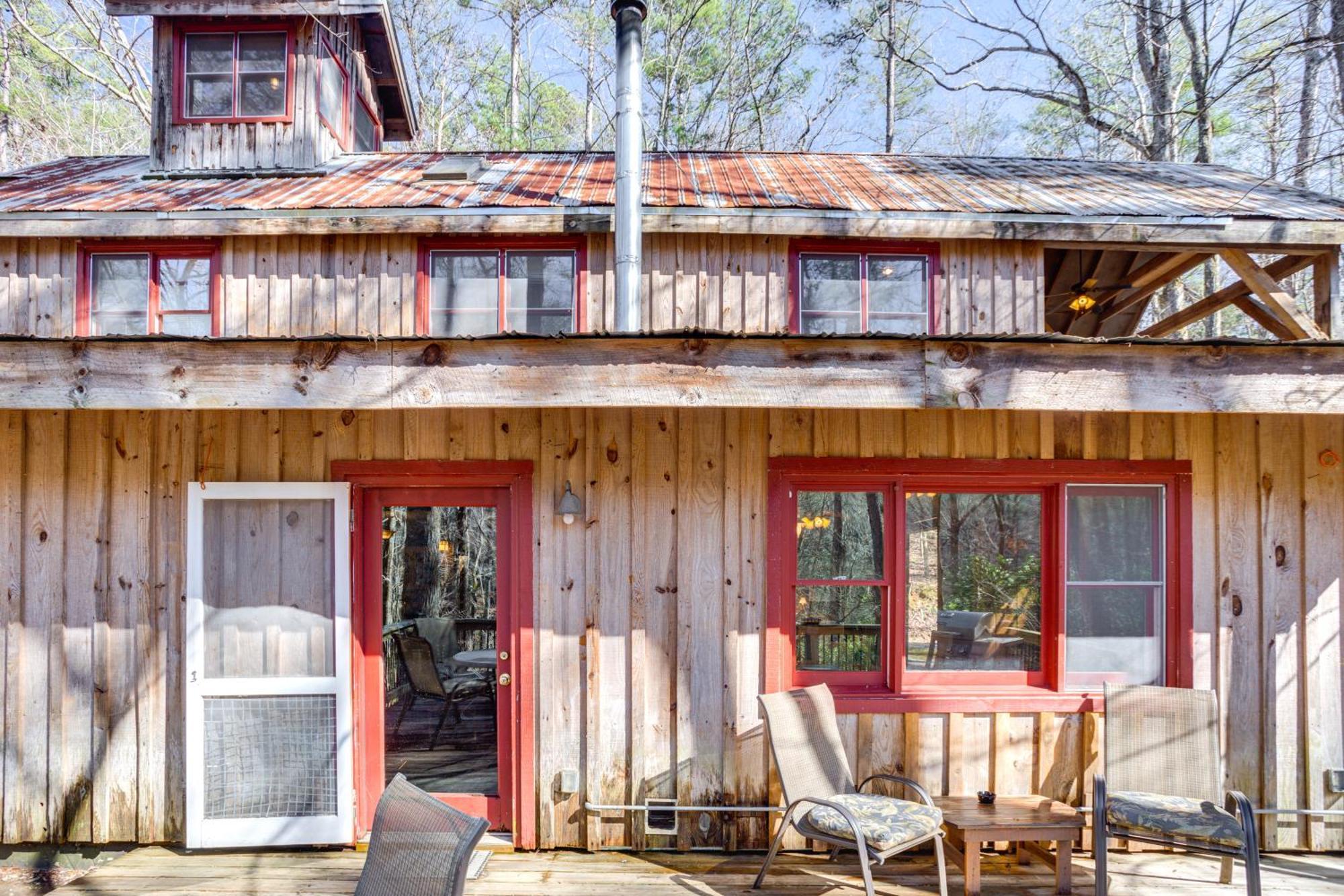 Jasper 7 Timbers Cabin On 10 Acres With A Creek! Bagian luar foto