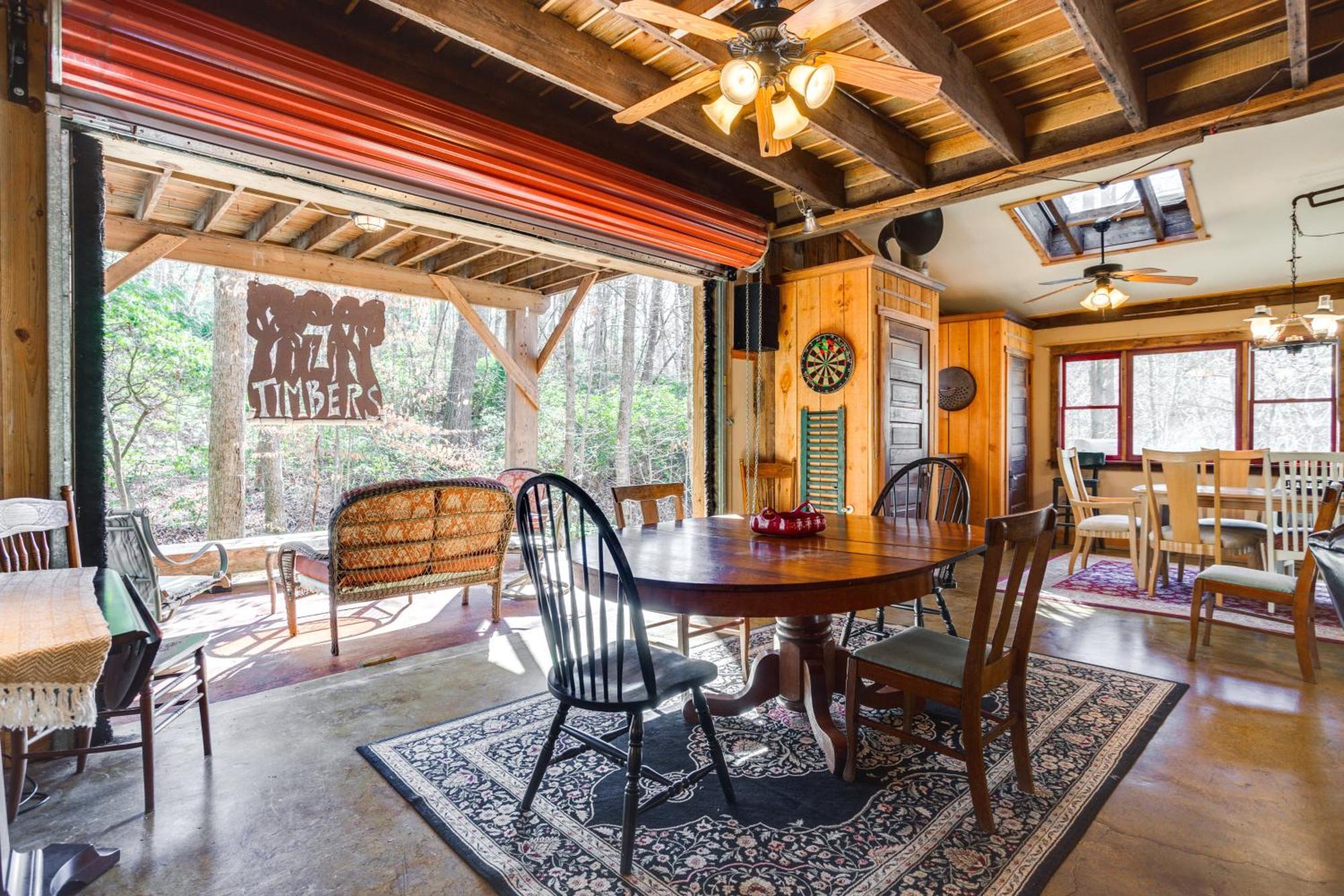 Jasper 7 Timbers Cabin On 10 Acres With A Creek! Bagian luar foto