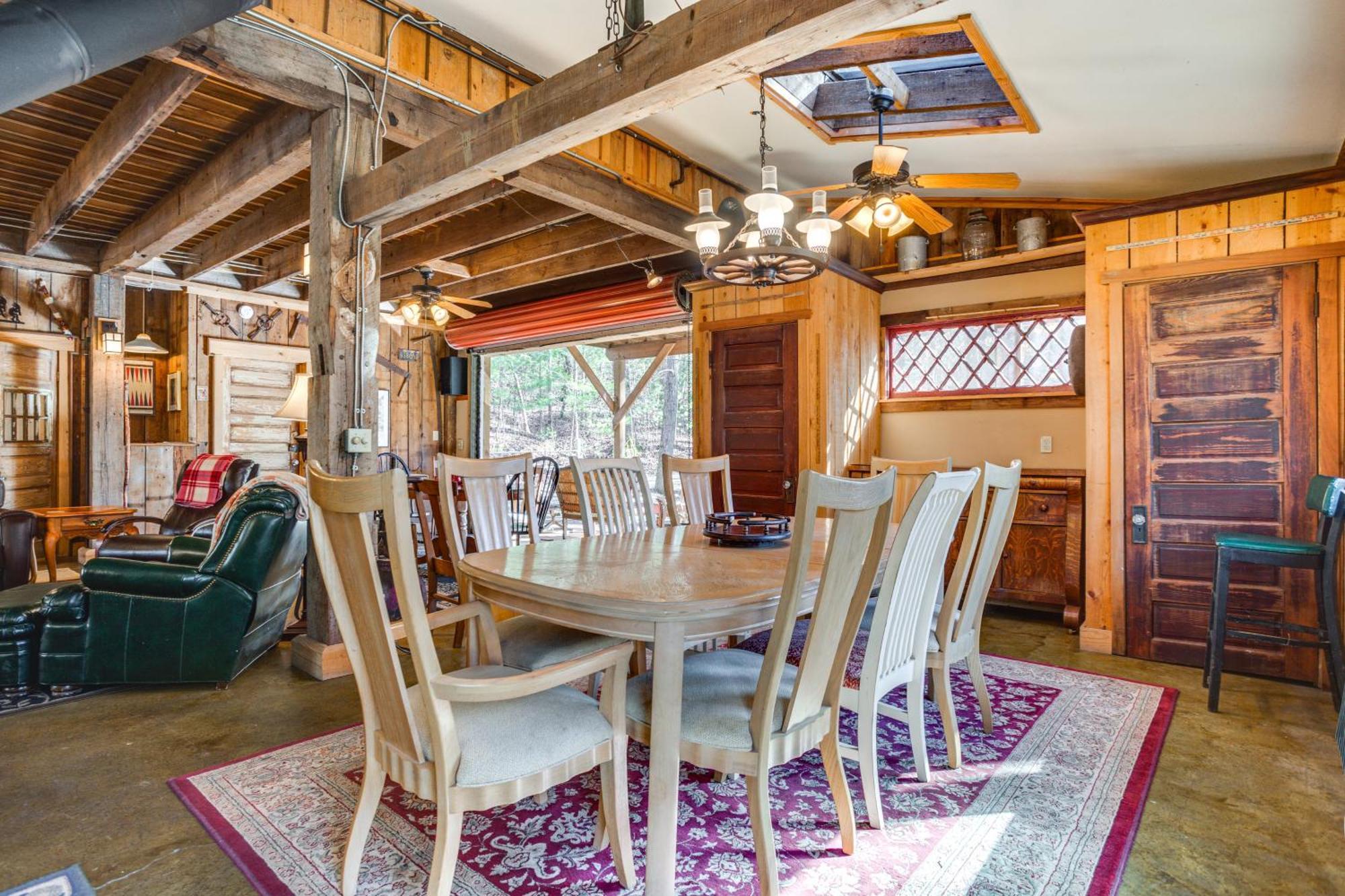 Jasper 7 Timbers Cabin On 10 Acres With A Creek! Bagian luar foto