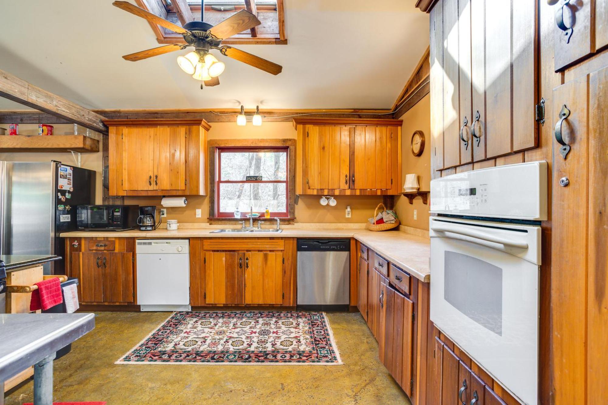 Jasper 7 Timbers Cabin On 10 Acres With A Creek! Bagian luar foto