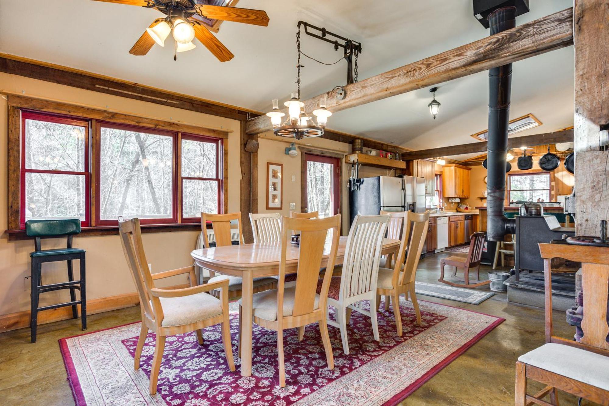 Jasper 7 Timbers Cabin On 10 Acres With A Creek! Bagian luar foto