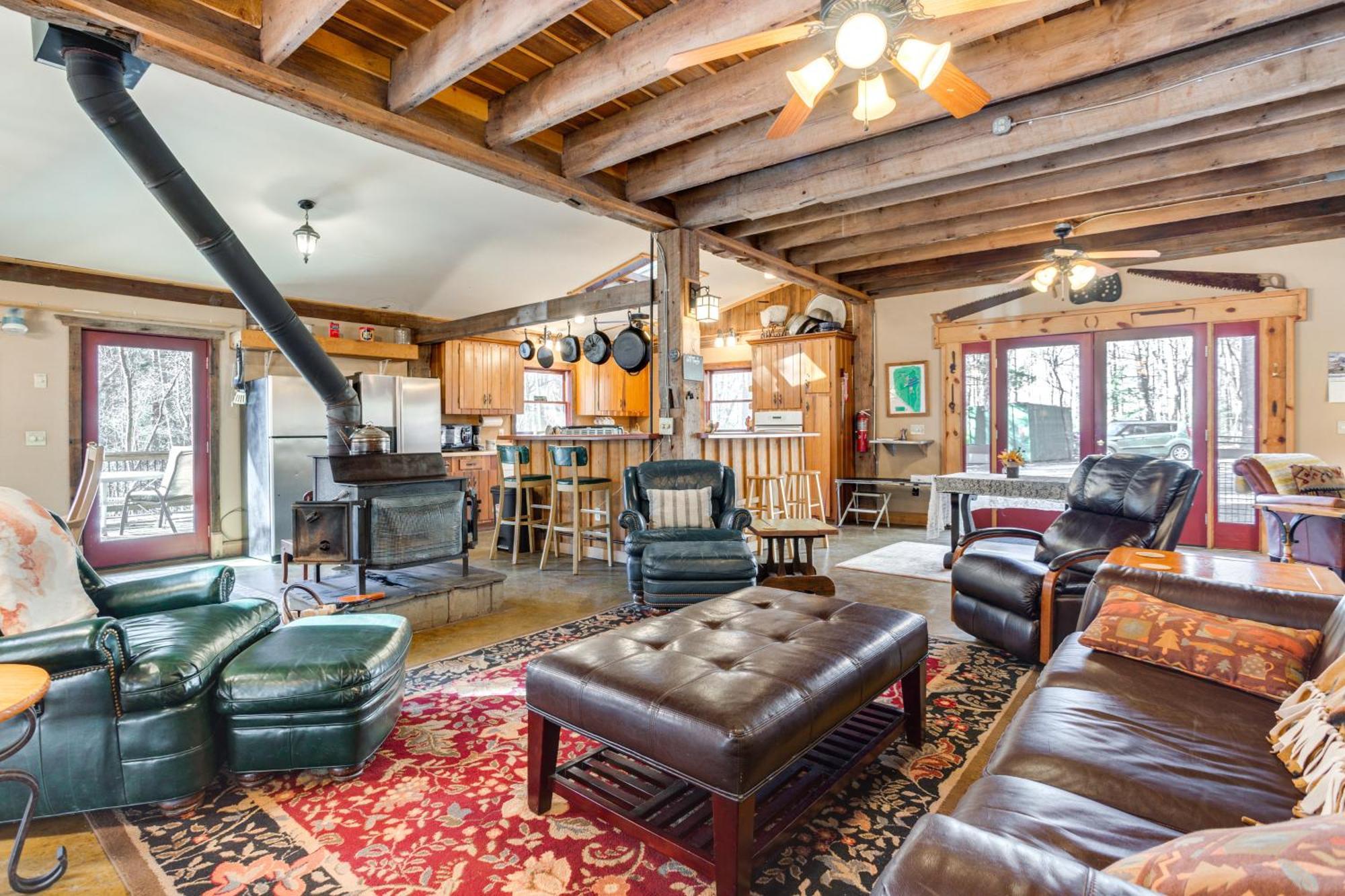 Jasper 7 Timbers Cabin On 10 Acres With A Creek! Bagian luar foto